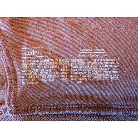 Auden Seamless Bralette – Size Large | Purple Wireless Stretch Bra - Picture 5 of 5